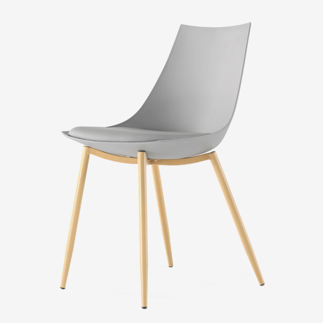 가성비 좋은 블랑누보 디자인 의자 1인용 커피숍 네일샵 모던 인테리어, 그레이_디자인의자 좋아요
