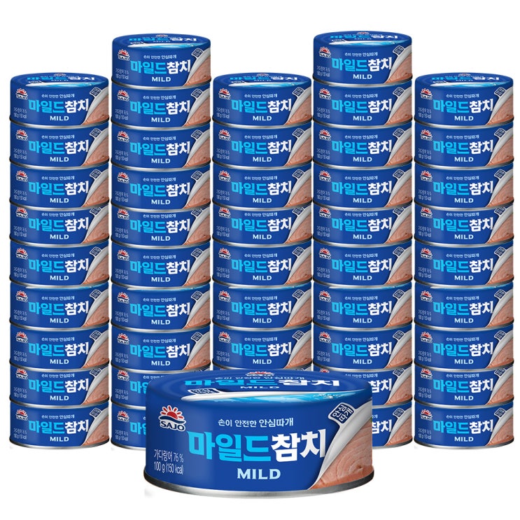 후기가 정말 좋은 사조 마일드참치 안심따개 통조림, 100g, 48개 ··· 후기가 정말 좋은 사조 마일드참치 안심따개 통조림, 100g, 48개 ···