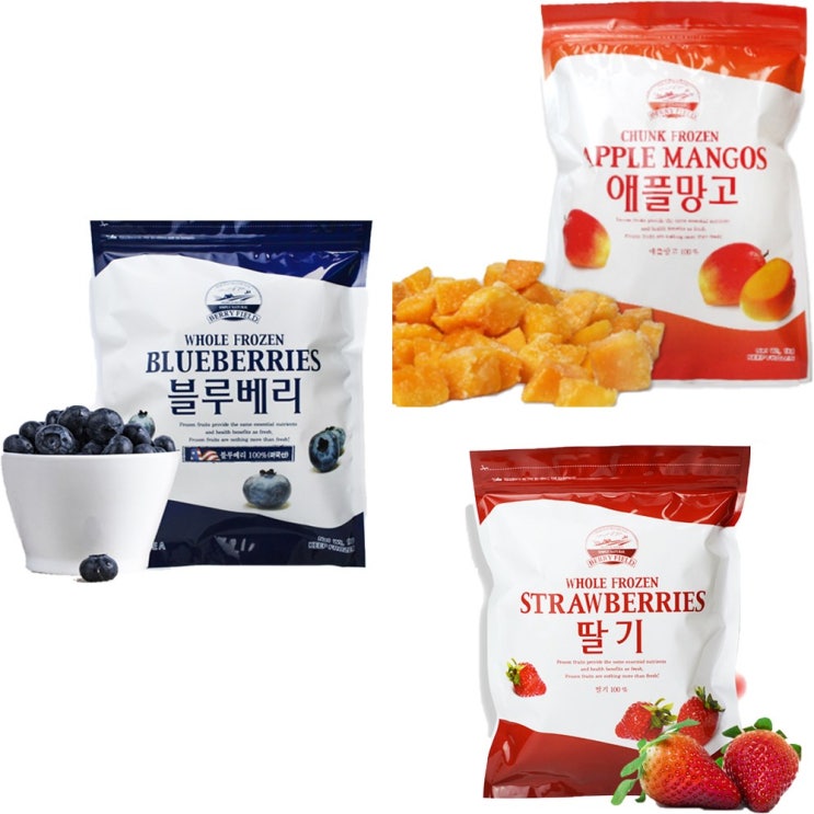 요즘 인기있는 베리필드 냉동과일 3kg 애플망고 블루베리 딸기 크랜베리 딸기바나나, 1개, 애플망고1kg, 블루베리1kg, 딸기1kg ··· 요즘 인기있는 베리필드 냉동과일 3kg 애플망고 블루베리 딸기 크랜베리 딸기바나나, 1개, 애플망고1kg, 블루베리1kg, 딸기1kg ···