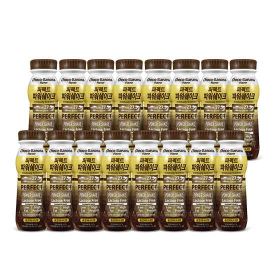 의외로 인기있는 칼로바이 퍼펙트파워쉐이크 헬스 단백질 보충제 초코바나나, 275ml, 16개 ··· 의외로 인기있는 칼로바이 퍼펙트파워쉐이크 헬스 단백질 보충제 초코바나나, 275ml, 16개 ···