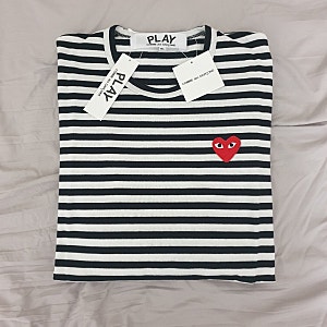 [COMME des GARCONS] 꼼데가르송 스트라이프 롱슬리브 블랙 리뷰 ++사이즈팁 & 착샷
