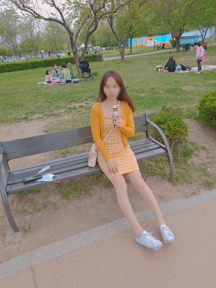  잠실역에서 잠실한강공원까지 걸어서 피크닉