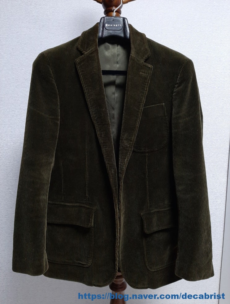  폴로 다크그린 코듀로이 재킷(Polo Ralph Lauren DarkGreen Corduroy Jacket)