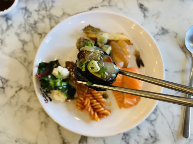  즐겨찾기 저장한 무한리필 맛집 광명 스시메이진 소하점