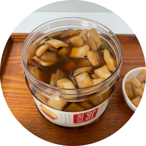  양파장아찌 우리집 냉장고 반찬 필수템: 미실팜 무농약 양파장아찌