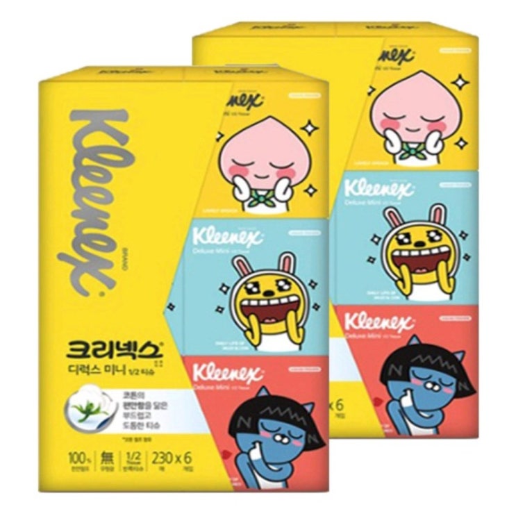 인기 급상승인 크리넥스 카카오프렌즈 디럭스 미니 천연펄프 미용티슈 2겹, 수량, 개당 수량 추천해요 인기 급상승인 크리넥스 카카오프렌즈 디럭스 미니 천연펄프 미용티슈 2겹, 수량, 개당 수량 추천해요