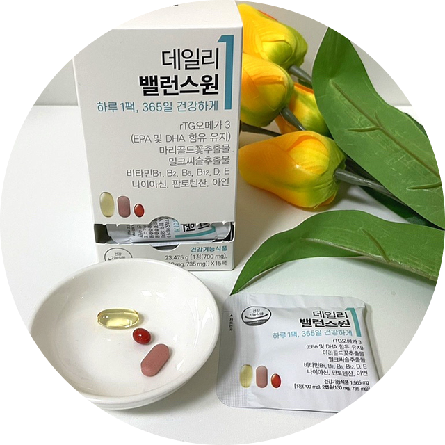  하루 멀티비타민 이거 하나로 끝! : 데일리 밸런스원