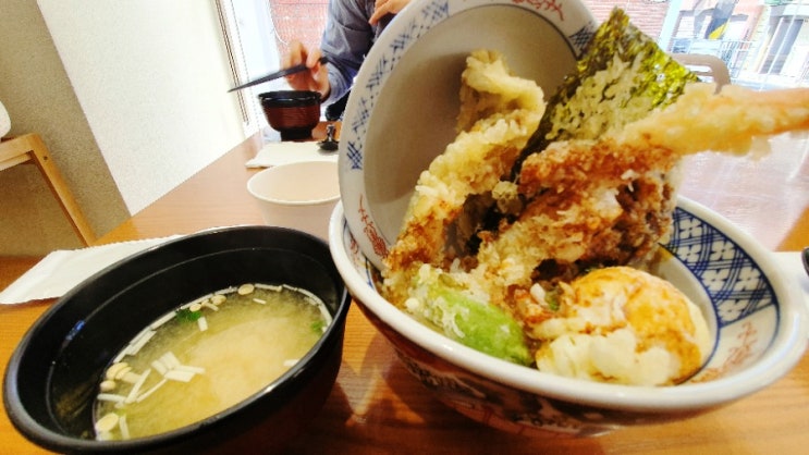  회사 점심 신당역 텐동 맛집 '온센' 솔직후기
