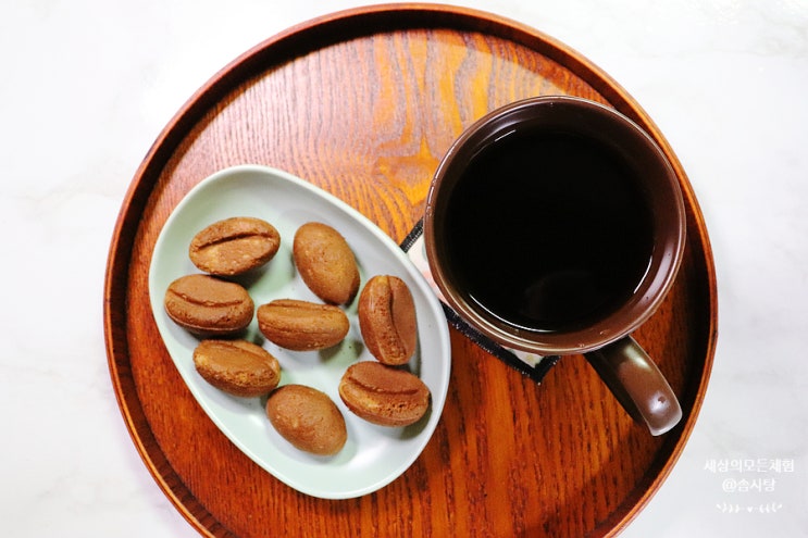  커피콩빵 커피랑 함께 먹는 하우스원푸드 미니간식