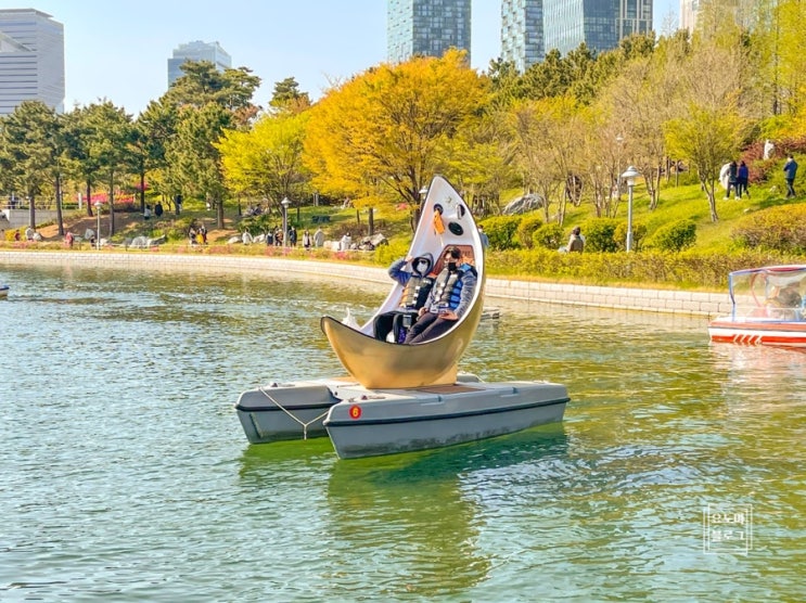  송도 센트럴파크 문보트 자전거 안내