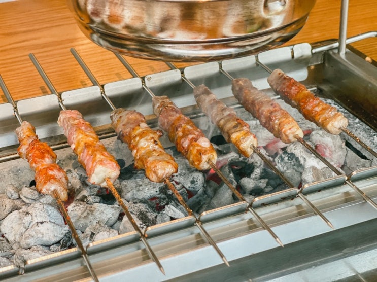  압구정 양꼬치 맛집,  분위기 좋은 미성 양꼬치