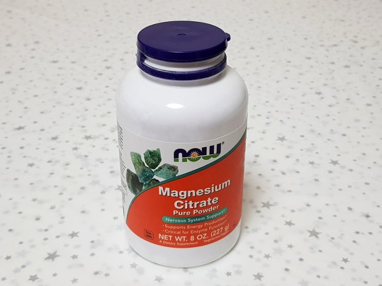 마그네슘 영양제 권장량 나우푸드 구연산 마그네슘 분말