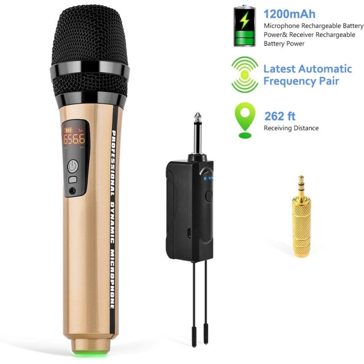 선호도 높은 by Songsing 무선 마이크 시스템 노래 충전식 노래방 내장 1200 mAh UHF 핸드 헬드 마이크 1 . 4 선호도 높은 by Songsing 무선 마이크 시스템 노래 충전식 노래방 내장 1200 mAh UHF 핸드 헬드 마이크 1 . 4
