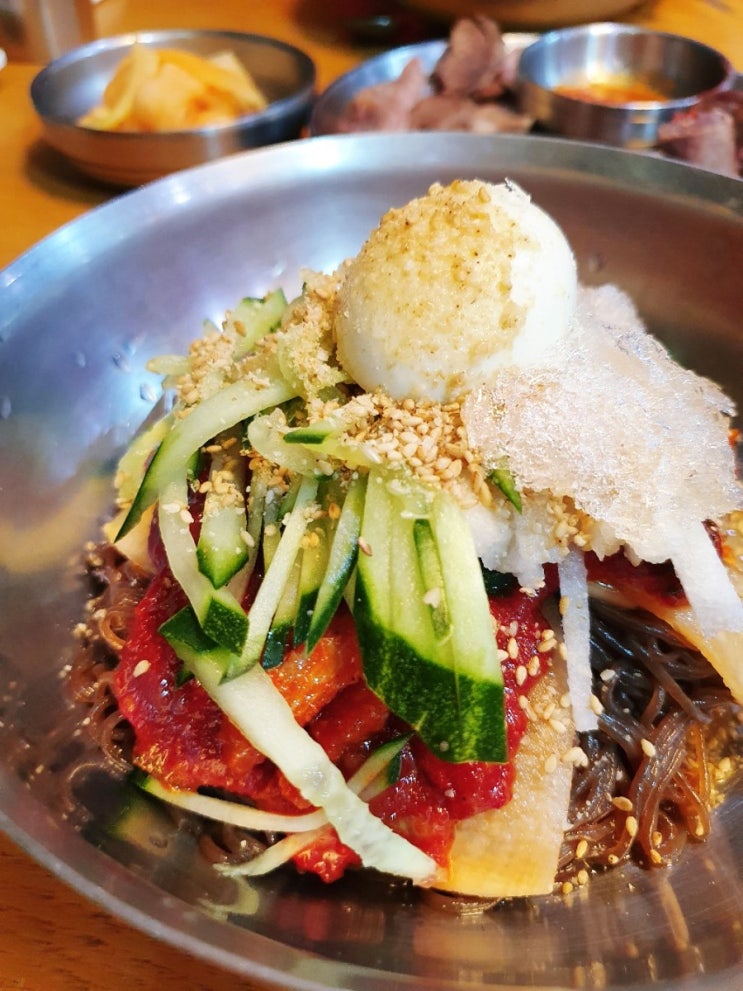  명불허전 풍납동맛집 유천냉면 풍납점 후기 위치