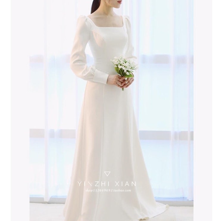 선택고민 해결 해외구매대행 로마네스크 감성 심플 실크 셀프웨딩드레스 마른 신부 ··· 선택고민 해결 해외구매대행 로마네스크 감성 심플 실크 셀프웨딩드레스 마른 신부 ···