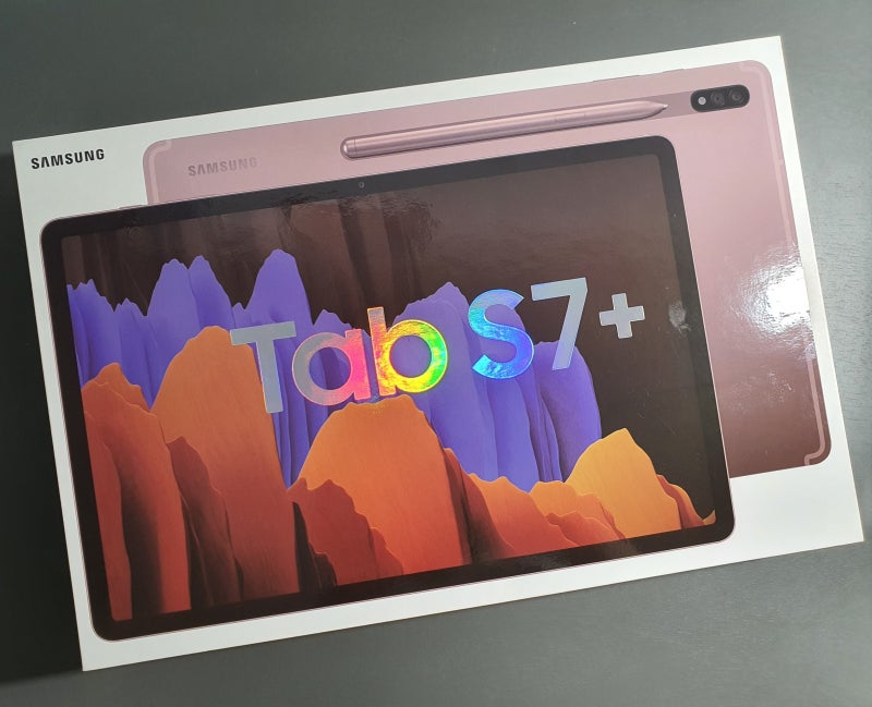 [삼성전자] - 갤럭시탭 S7+ WIFI 개봉기 및 후기 : 미스틱 브론즈 / 256GB(SM-T970N)