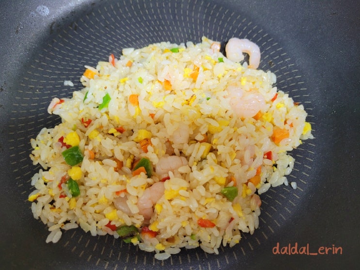  간편하고 맛좋은 이마트 피코크 새우볶음밥!
