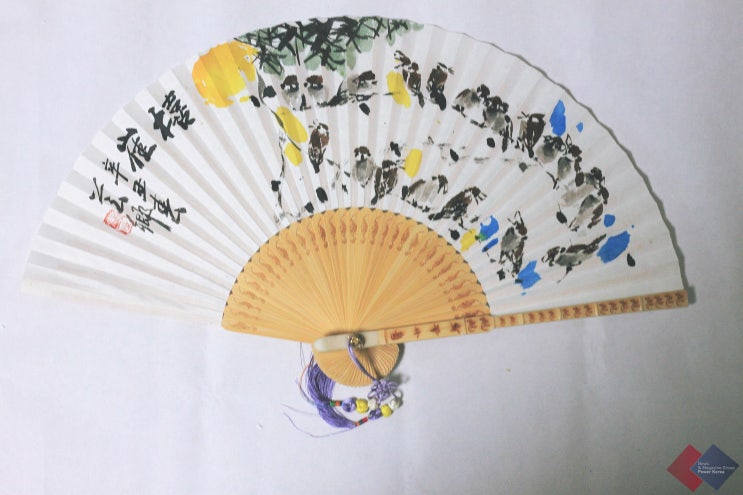  문인화 기법연구에 열중해온 청주 문인화가 지숙자 개인전, 여행에서 만난 부채 그림 전시회