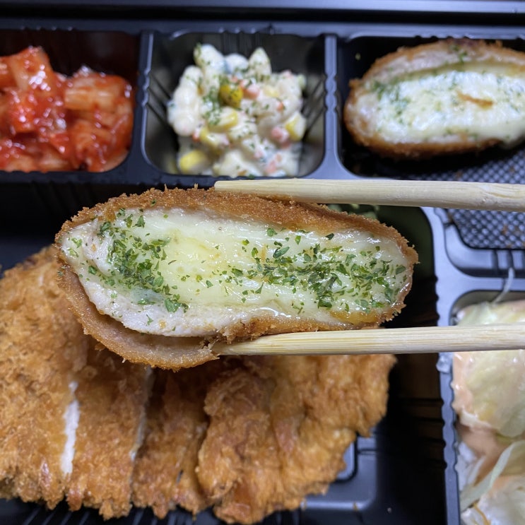  [당감동 돈까스] 안심+치즈돈까스