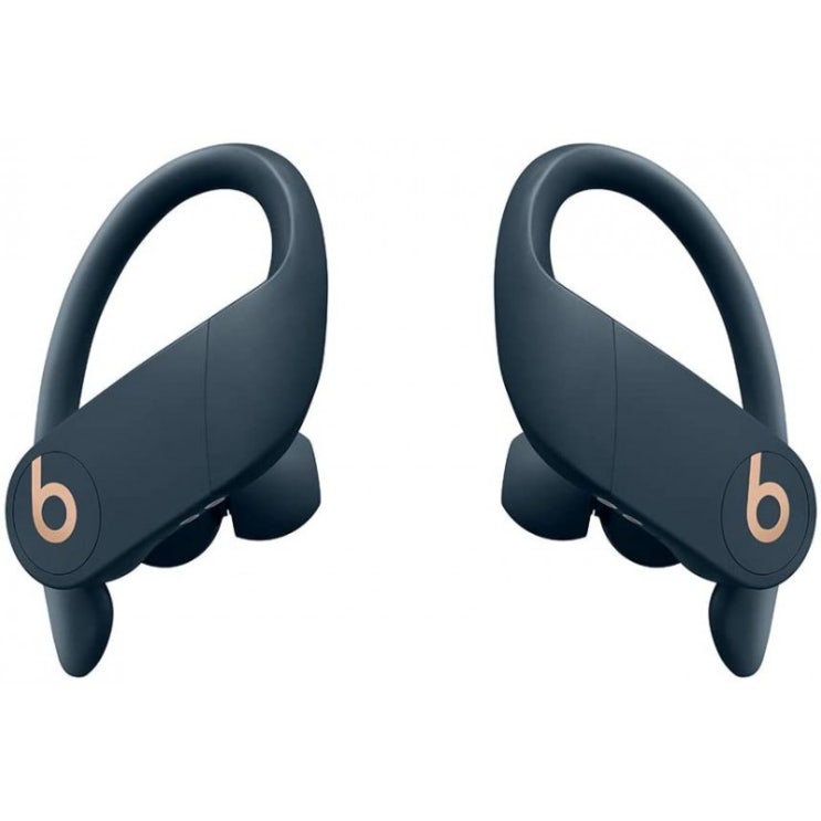 후기가 정말 좋은 Powerbeats Pro 무선 이어폰 - Apple H1 헤드폰 칩 클래스 1 블루투스 9시간의 청취 시간 땀 저항성 이어폰 - 네이비, 단일옵션, 단일옵션 추