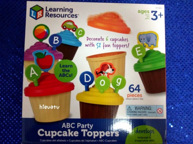  알파벳컵케이크놀이 abc cupcake play 유아영어 초등영어 엄마표영어