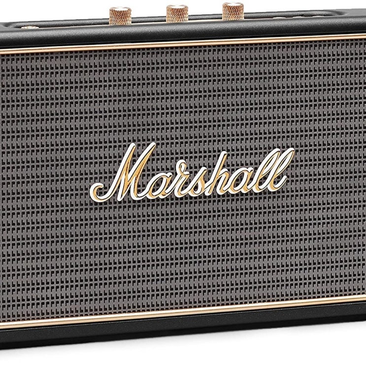 최근 많이 팔린 Marshall 마샬스피커 스톡웰 Stockwell Portable Bluetooth Speaker 블루투스 스피커, 블랙 좋아요 최근 많이 팔린 Marshall 마샬스피커 스톡웰 Stockwell Portable Bluetooth Speaker 블루투스 스피커, 블랙 좋아요