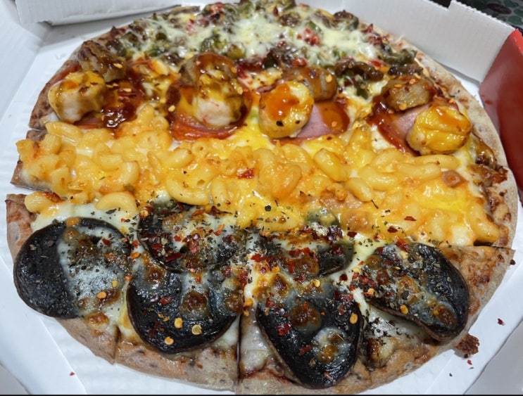 유로코피자 상상초과 매콤 존맛