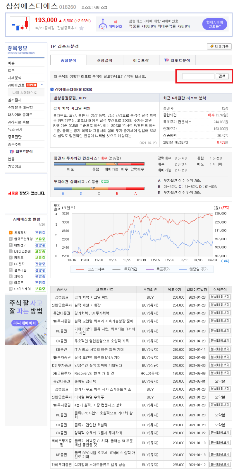 주린이 용어정리와 팁_컨센서스 뜻, 어닝서프라이즈/어닝쇼크 뜻, 예상 실적치 확인, 실적 발표일 확인 등 : 네이버 블로그