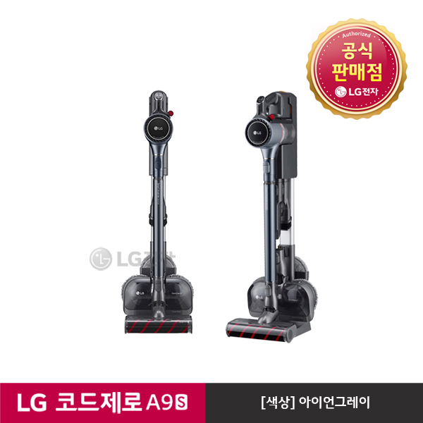 선택고민 해결 [LG전자] 코드제로 A9S ThinQ 무선청소기 A9470IK (듀얼리튬배터리/아이언그레, 상세 설명 참조 추천해요