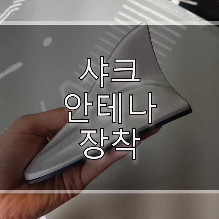  샤크 안테나 교체하고 싶다면 하남 아다마스 ~ !