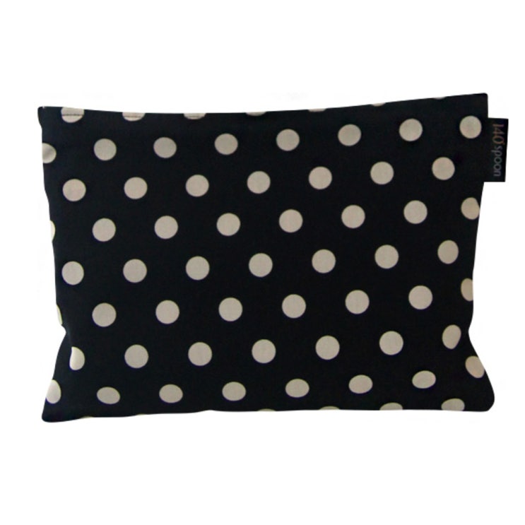 선호도 좋은 140스푼 Lovely Dot Black 패브릭 파우치 Large, 1개 ··· 선호도 좋은 140스푼 Lovely Dot Black 패브릭 파우치 Large, 1개 ···