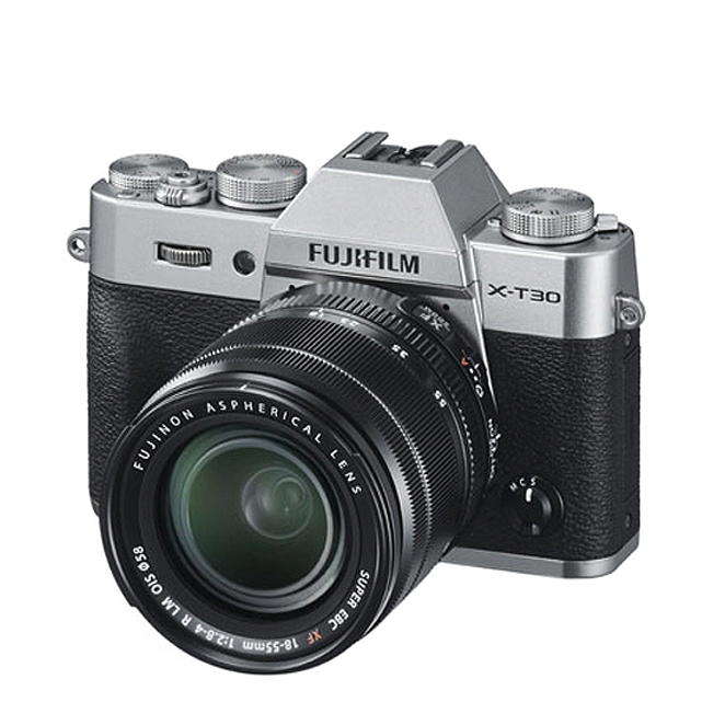 잘나가는 후지필름 미러리스 X-T30 카메라 + XF18-55mmF2.8-4 R LM OIS 렌즈 키트, X-T30(실버) 추천합니다