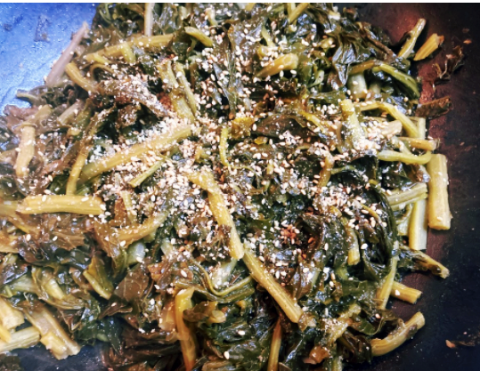  집반찬 만들기! 시래기 나물 볶음, 간단지만 맛있게~