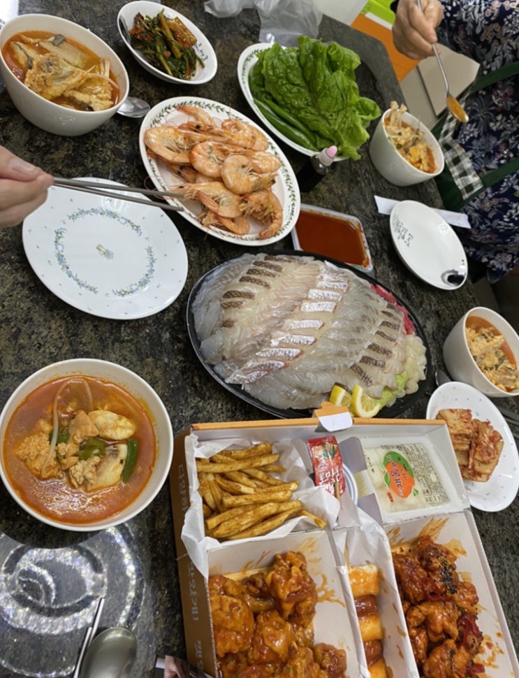 노량진수산시장 최애 맛집 : 단골가게 전라도함평 모듬회 포장후기