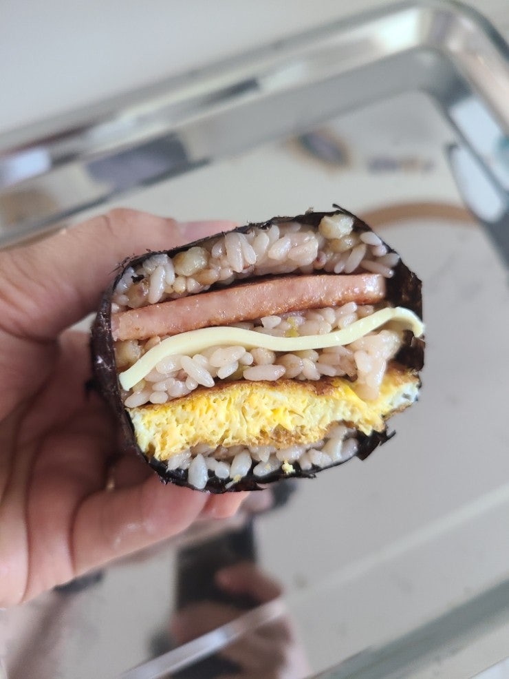 사각김밥(다이소사각틀)