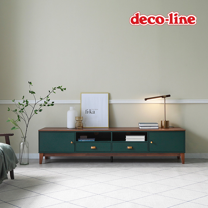 선택고민 해결 데코라인 코넬 퓨어 2000 TV 거실장 DDW050C, 딥그린 ··· 선택고민 해결 데코라인 코넬 퓨어 2000 TV 거실장 DDW050C, 딥그린 ···