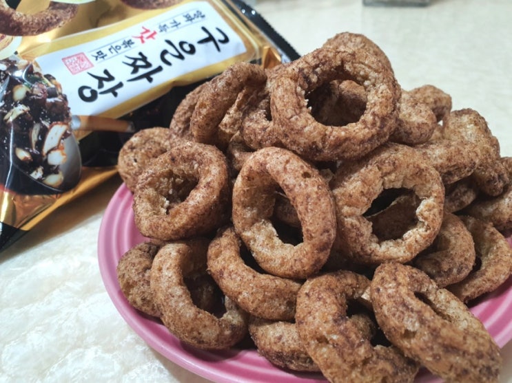  해태 구운짜장 짭짤한 짜장과자