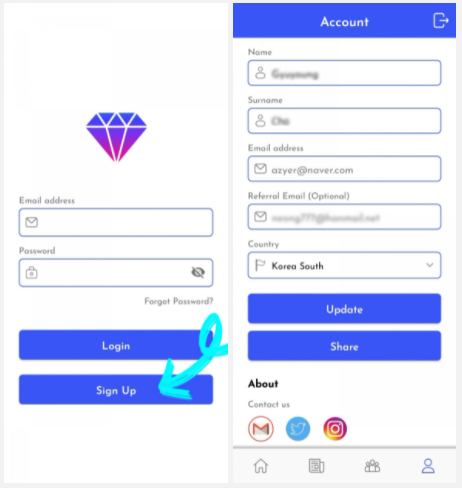  제미니(GEMINI) 코인 무료채굴