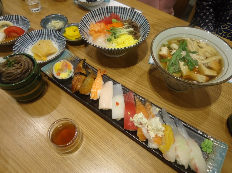  고급스럽지만 가성비 좋은 상무초밥 후기 길동맛집