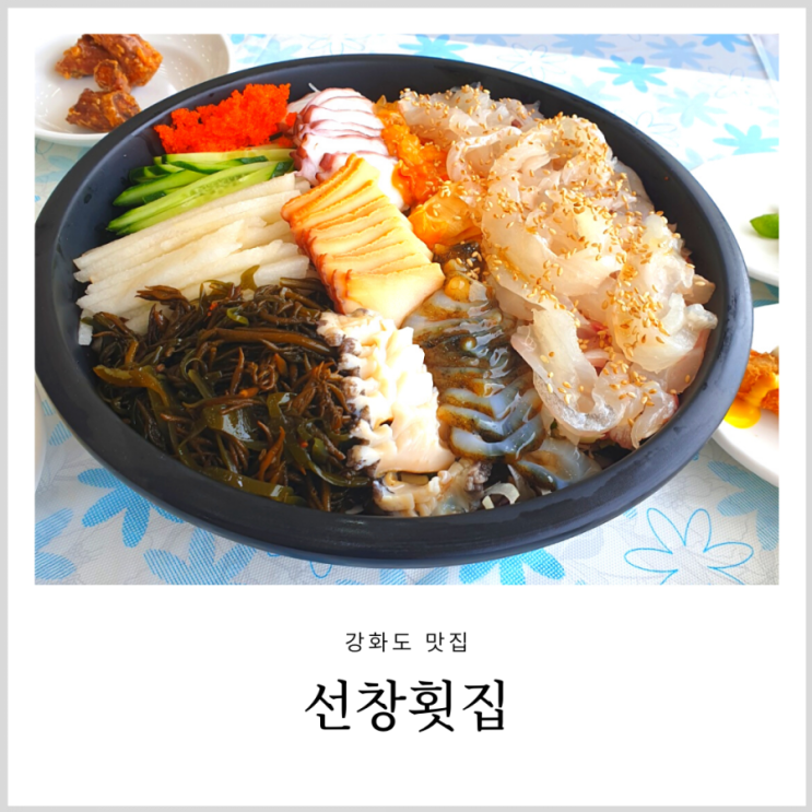 강화도 물회 선창횟집 아이와 강화 여행 중 먹었던 맛집