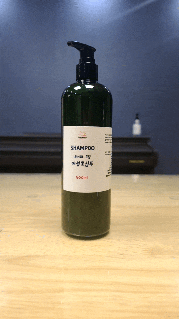  네이쳐드림 탈모약산성샴푸 어성초샴푸 여자탈모샴푸 수제 어성초샴푸 500ml 추천!!