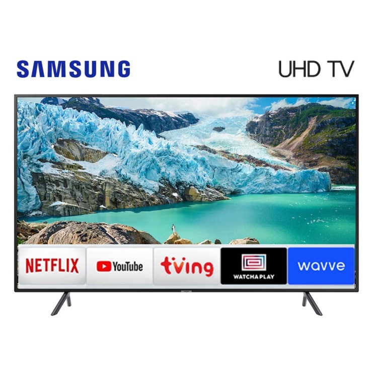 후기가 좋은 삼성전자 스마트TV 리퍼티비 4K UHD QLED HDR 50 55 65 인치, 55RU7100, 설치필요없음(배송만) 추천해요