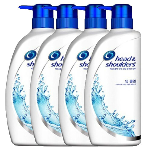 잘나가는 헤드앤숄더 딥 클린 샴푸, 850ml, 4개 ··· 잘나가는 헤드앤숄더 딥 클린 샴푸, 850ml, 4개 ···
