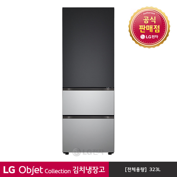 잘팔리는 [LG전자] 오브제 컬렉션 김치냉장고 Z330SMS151 (스탠드형/맨해튼실버), 상세 설명 참조 추천합니다