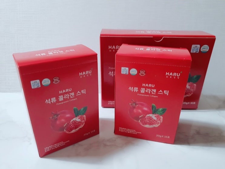  백세 탄탄 석류 콜라겐 스틱*피부와 건강을 위해 먹는 석류젤리