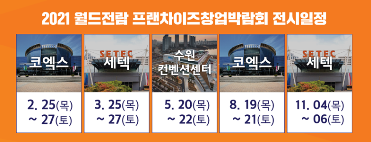  프랜차이즈 박람회는 사실 프랜차이즈 마케팅 일뿐이다