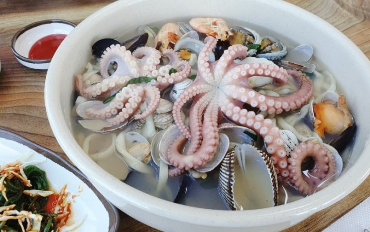  [용유도맛집] 인천국제공항 해물칼국수 어부의집 강추