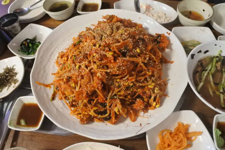  방화동맛집 푸짐한 아구찜은 통큰찜