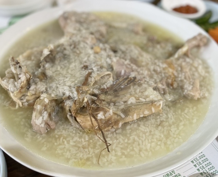 청계산 입구 누룽지닭백숙 맛집 장수촌