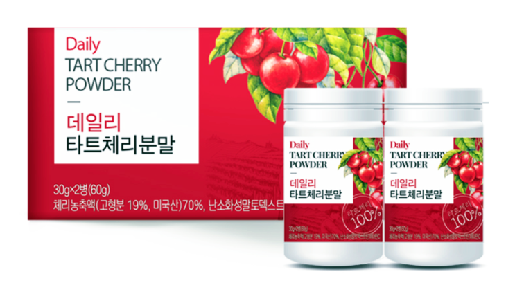  데일리 타트체리 분말가루/효능,복용법,추천